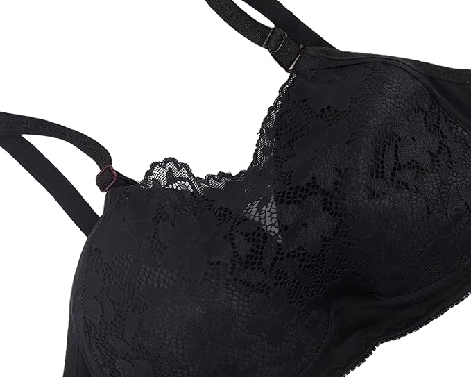 Women Curtain Half-Push Bra  480841