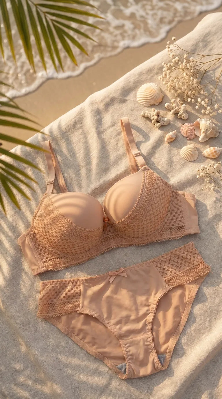 Push-Up Bra Set For Ladies