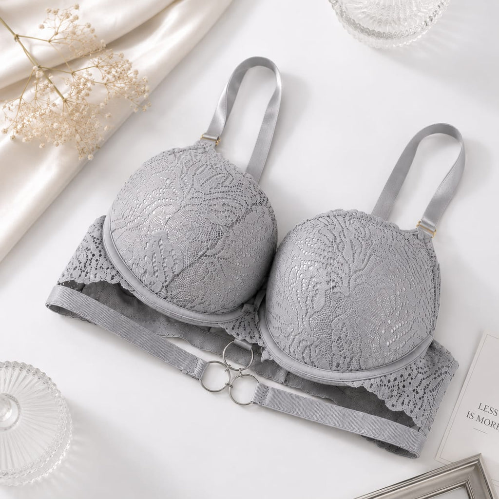 ✨Pack of 3 – Lunévia Lace Push-Up Bra