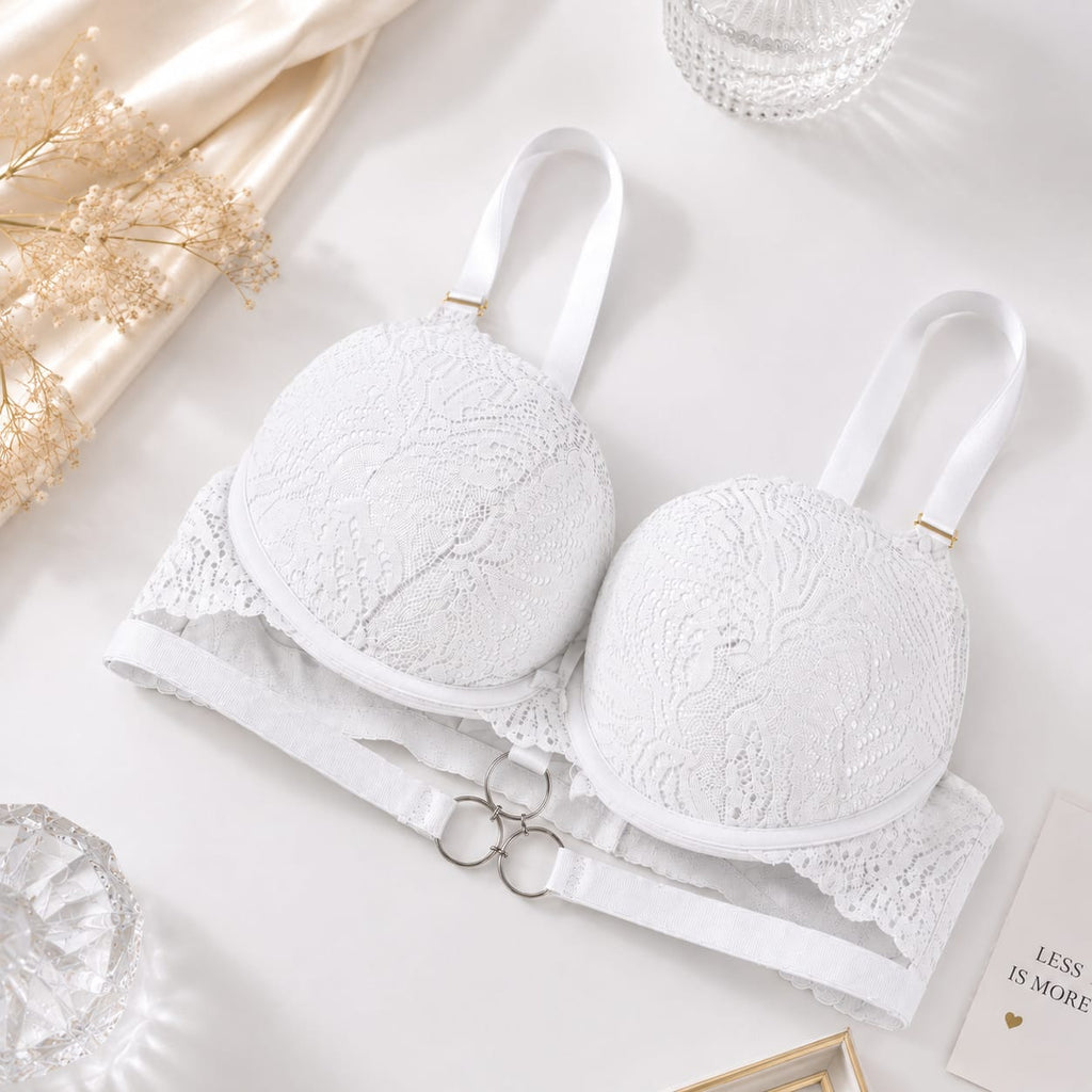 ✨Pack of 3 – Lunévia Lace Push-Up Bra