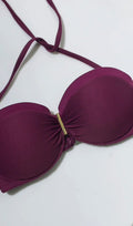 Gold Push-up bikini