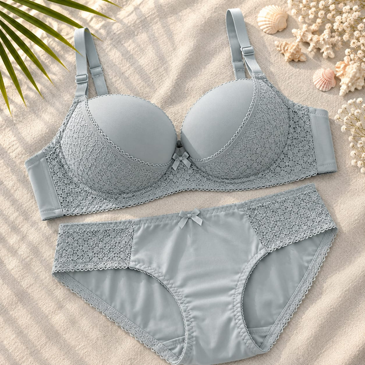 Push-Up Bra Set For Ladies