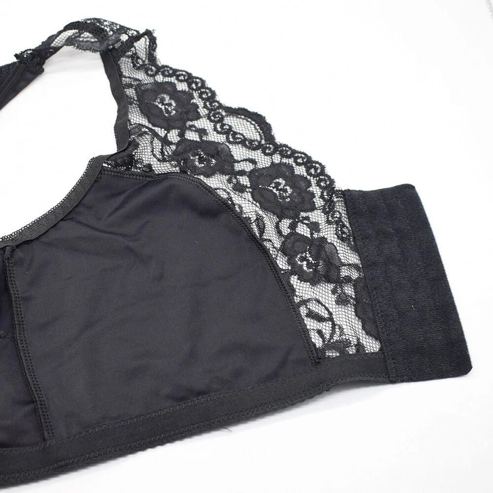 Women's Front Closure Bra Seamless Lace Bra 50720