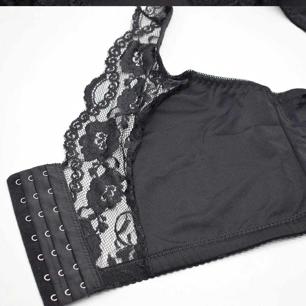 Women's Front Closure Bra Seamless Lace Bra 50720